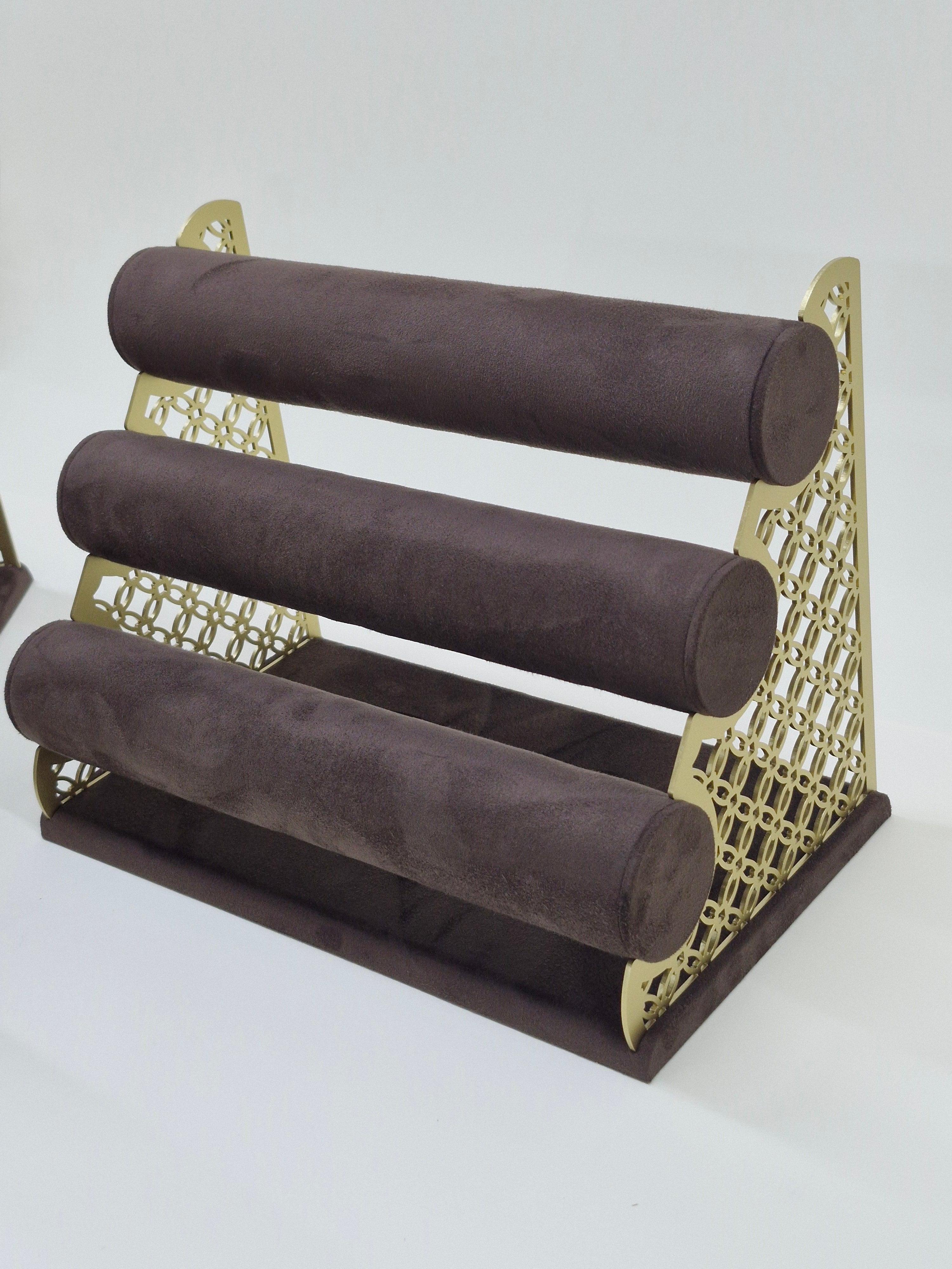 Metal 3lü desenli bileklik